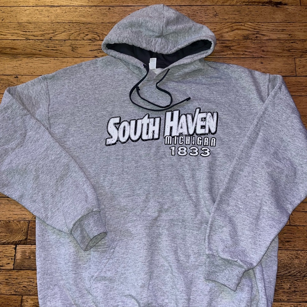 Gray South Haven Hoodie
